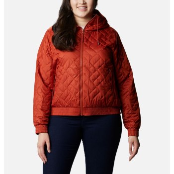 Columbia Ženske Jakne - Sweet View Insulated Bomber Plus Size Bordo | NQTE-25361